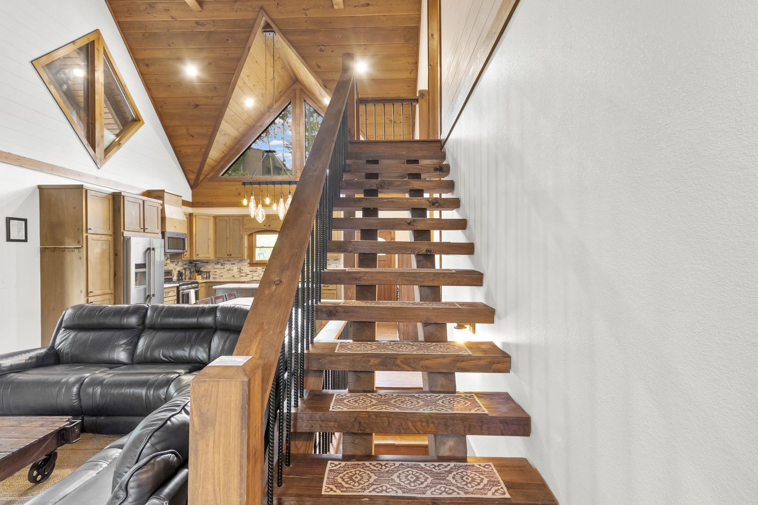 Craftsman timber staircase